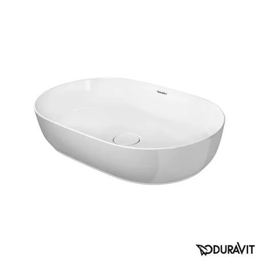 Duravit Luv umývadlo na dosku 60x40 cm bez otvoru pre batériu, bez prepadu 0379600000