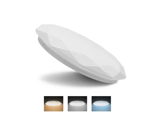Stropné svietidlo GETI GCP36D 36W CCT diamant