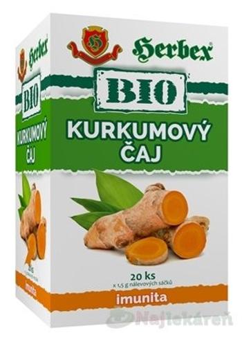 HERBEX BIO KURKUMOVÝ ČAJ