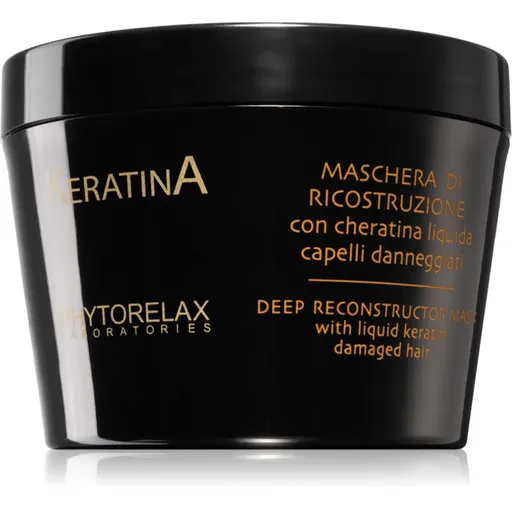 Phytorelax Laboratories Keratina keratínova maska pre ošetrenie poškodených vlasov 250 ml
