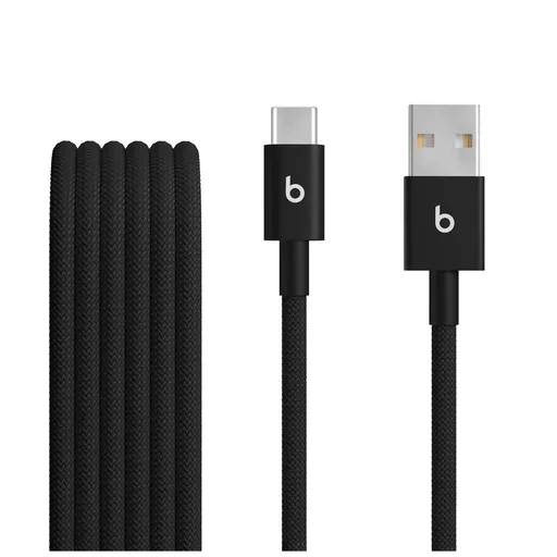 Beats USB-A / USB-C Woven Cable (1.5m) - Bolt Black
