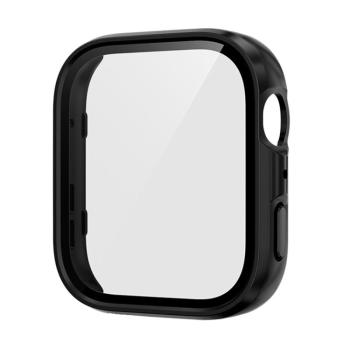 PC FULL COVER Plastový kryt so sklom pre Huawei Watch Fit 4 čierny