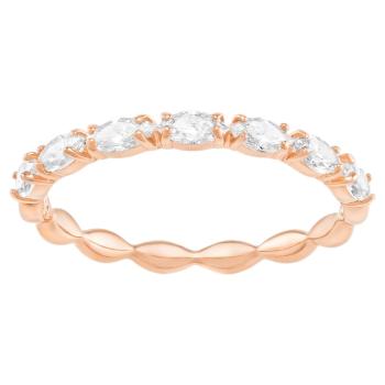 Swarovski Pozlátený trblietavý prsteň Vittore 5366571 52 mm