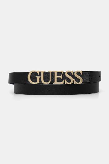 Opasok Guess MIMINA čierna farba, BW9257 P5320