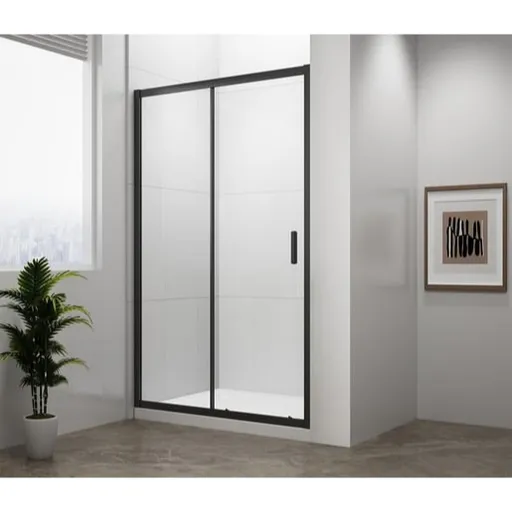 Polysan Easy Black sprchové dvere 130 cm EL1315B