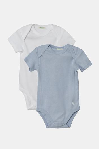 Bavlnené body pre bábätká United Colors of Benetton 3-pak 3GI70B079