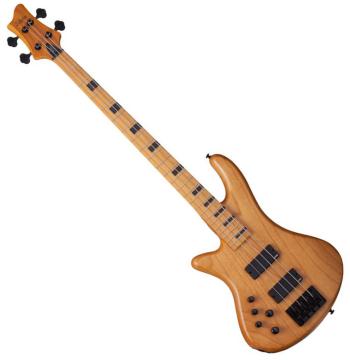 Schecter Stiletto-4 Session LH Aged Natural Satin Elektrická basgitara