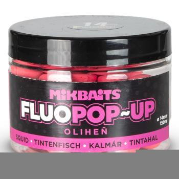 Mikbaits plávajúce boilie fluo oliheň 150 ml 14 mm