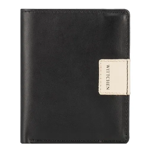 Kožená peňaženka Wittchen s nášivkou loga 26-1-432-19