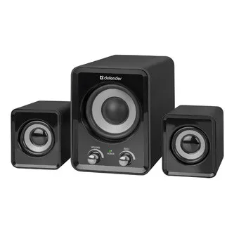 Defender reproduktory Z4, 2.1, 11W, čierne, regulácia hlasitosti, regulácia basov, 50Hz~20kHz