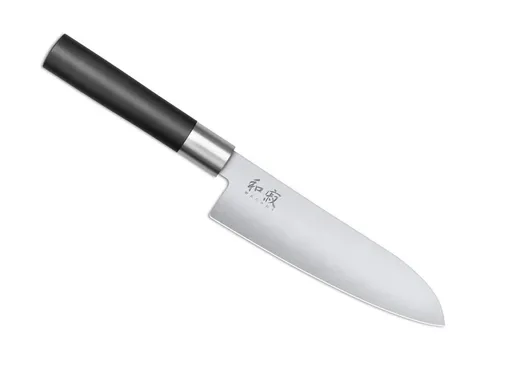 KAI Wasabi Black Santoku kuchynský nôž 16,5 cm