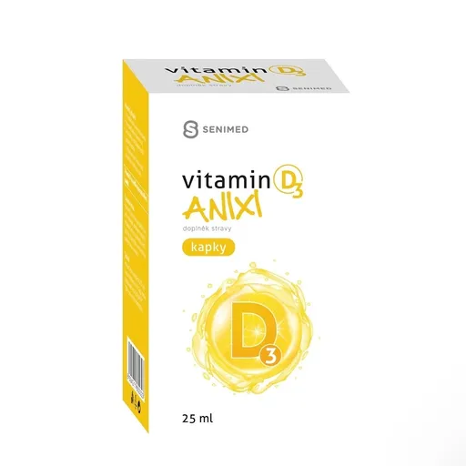 SENIMED Anixi vitamín D3 kvapky 25 ml