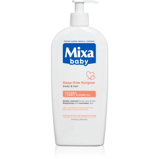 Mixa Baby sprchový gél a šampón 2 v 1 400 ml