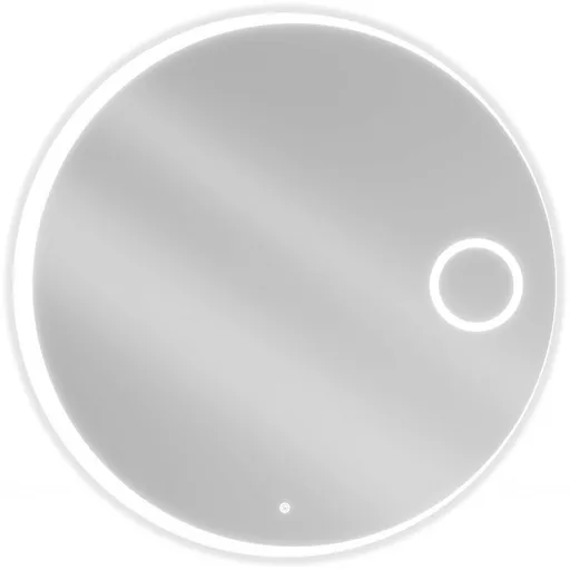 MEXEN - Ella zrkadlo s osvetlením s kozmetickým zrkadlom, 100, LED 600 9811-100-100-611-00