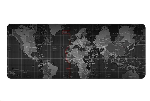 WG - Podložka pod myš WG1 / mapa sveta / 300x750mm