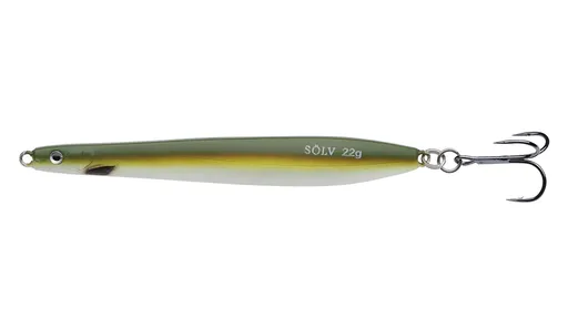 Abu garcia blyskáč sölv piil bright green - 9,5 cm 22 g