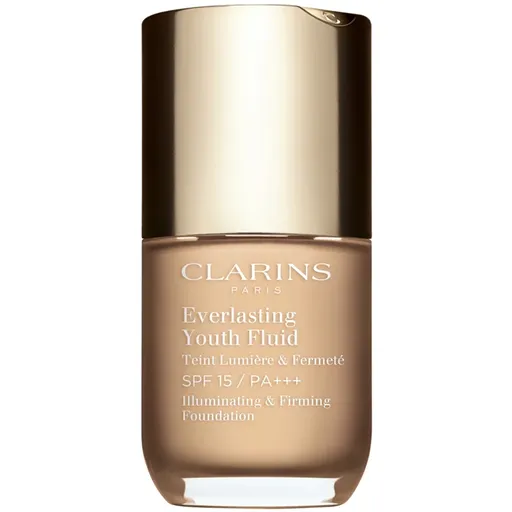 Clarins Everlasting Youth Fluid Foundation rozjasňujúci make-up SPF 15 odtieň 105.5 Flesh 30 ml