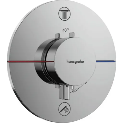 Hansgrohe ShowerSelect Comfort S sprchová a vaňová batéria bez podomietkového telesa chróm 15554000