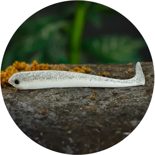 Redbass gumová nástraha ripper swimmer slim white g - xl 125 mm