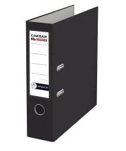 Zakladač A4 8cm pákový PP Imperator Rado čierny prstokrúžok bez líšt