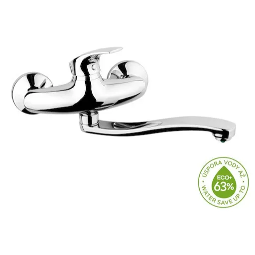 Novaservis Metalia ECO+ drezová batéria s otočným ramienkom chróm 57070,0e 57070.0E