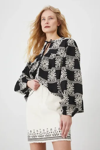 Bavlnená rifľová sukňa Medicine