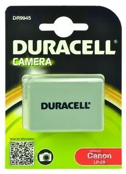 DURACELL Batéria - DR9945 pre Canon LP-E8, čierna, 1020 mAh, 7.4V