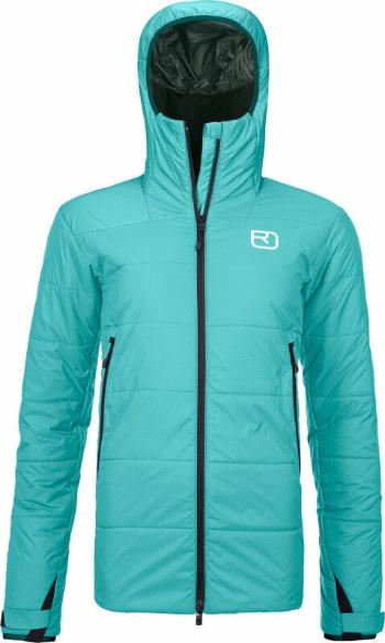 Ortovox Swisswool Zinal Jacket W Ice Waterfall XS Lyžiarska bunda