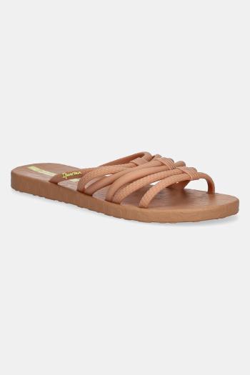 Šľapky Ipanema DIVERSA SLID dámske, hnedá farba, 27237-BG819