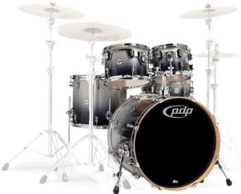 PDP by DW Concept Shell Pack 5 pcs 22" Silver to Black Sparkle Akustická bicia sada