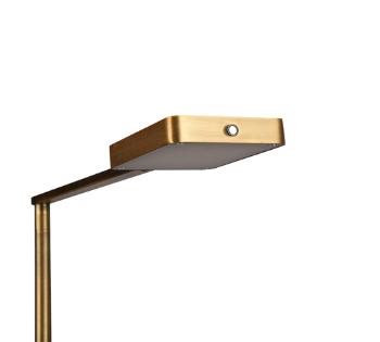 LED stojaca lampa Trio Pavia mosadz 470310104