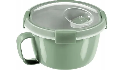 CURVER Dóza na potraviny SMART TO GO ECO 0,9L | svetlo zelená