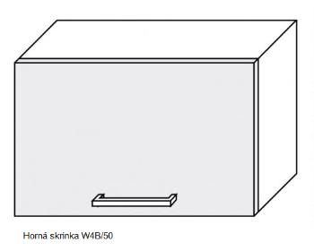 ArtExt Kuchynská linka FLORENCE mat Kuchyňa: Horná skrinka W4B/50 / (ŠxVxH) 50 x 36 x 32,5 cm