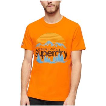 Superdry  -  Tričká s krátkym rukávom Oranžová