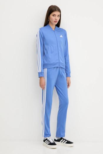 Tepláková súprava adidas Essentials 3-Stripes fialová farba, JX0508