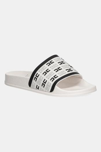 Šľapky Elisabetta Franchi biela farba, F4A0-E0313