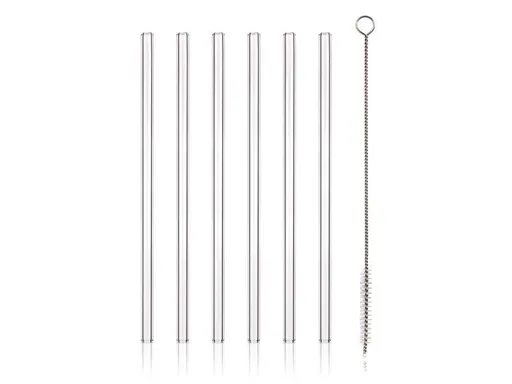 Slamky sklenené BANQUET My Party 6ks