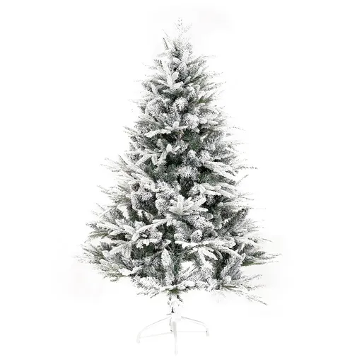 Vianočný zasnežený stromček so stojanom Cardiff, 120 cm, 120 cm