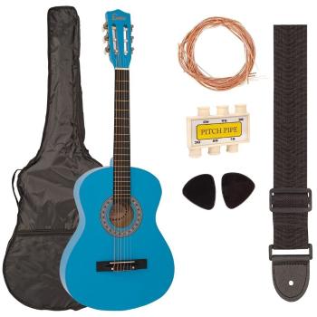 Encore ENC34BLOFT Blue 3/4 klasická gitara pre dieťa