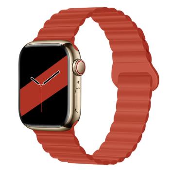 REVERSE Silikónový remienok Apple Watch Ultra 1 / 2 (49mm) / 9 / 8 / 7 (45mm) / 6 / SE / 5 / 4 (44mm) / 3 / 2 / 1 (42mm) červený