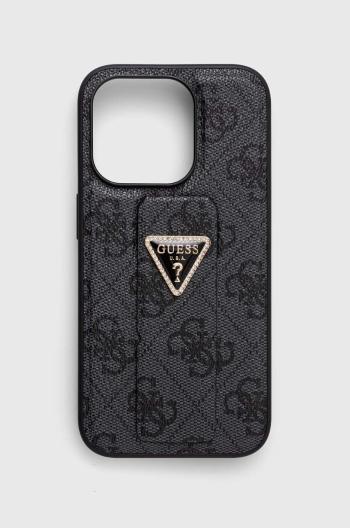 Puzdro na mobil Guess iPhone 15 Pro 6.1'' šedá farba