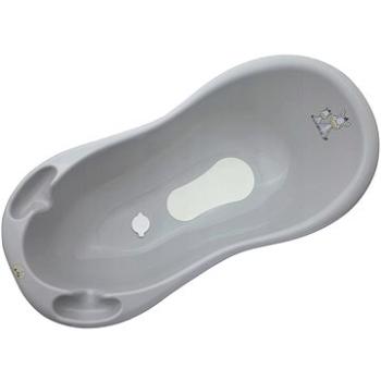MALTEX detská vanička zebra sivá s ventilom, 100 cm (5903067009731)