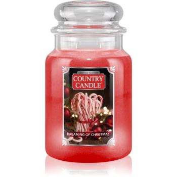 Country Candle Dreaming of Christmas vonná sviečka 737 g