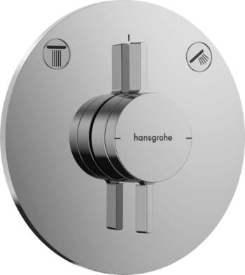 Sprchová a vaňová batéria Hansgrohe DuoTurn S bez podomietkového telesa chróm 75418000