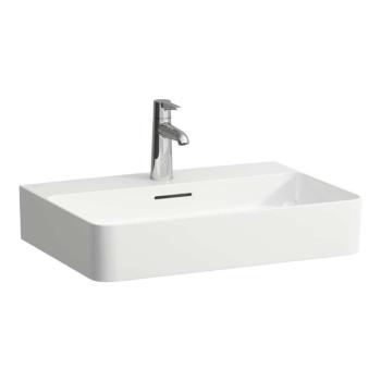 Laufen - VAL Umývadlo, 60x42 cm, s prepadom, otvor na batériu, biela H8102830001041
