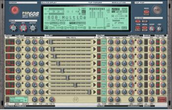 PSP AUDIOWARE 608 Multi-Delay (Digitálny produkt)