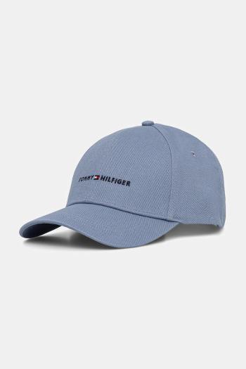 Bavlnená šiltovka Tommy Hilfiger jednofarebná, AM0AM13431
