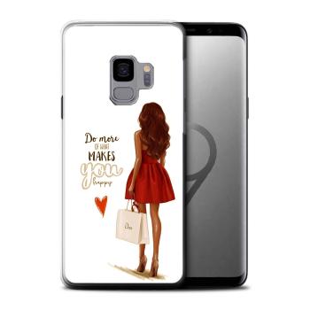 MY ART kryt Samsung Galaxy S9 RED DRESS (137)