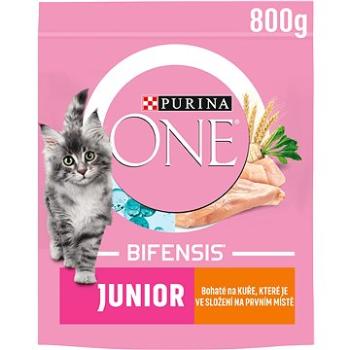 Purina ONE Bifensis Junior s kuracím a celozrnnými obilninami 800 g (8445290248039)