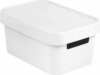 CURVER Úložný box INFINITY 4,5l s vekom | biela